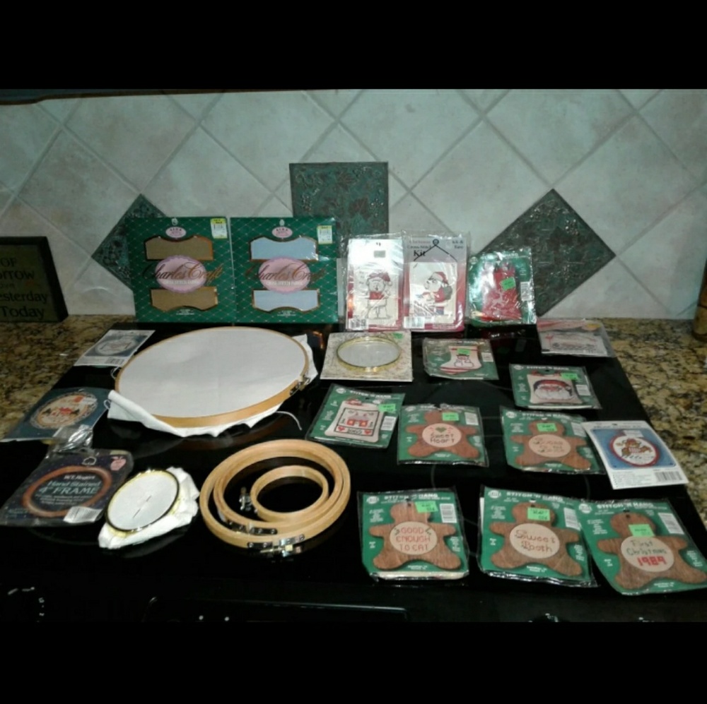 Large Cross Stitch Lot